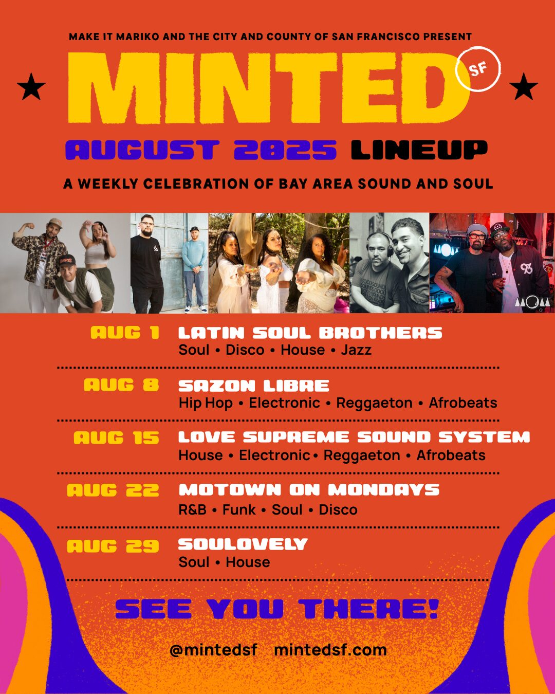 August Lineup